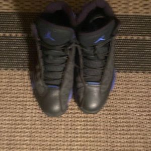 Nike Air Jordan 13 XIII Retro Black Hyper Royal Blue Men's Size 11